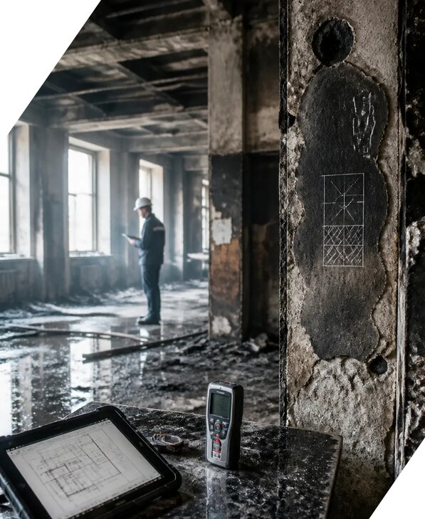 Обследование зданий после пожара в Тынде от 15416 р. | ЭкспертизаРоссия