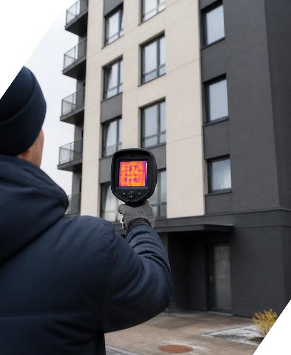 Тепловизионное обследование зданий в Тынде от 5139 р. | ЭкспертизаРоссия