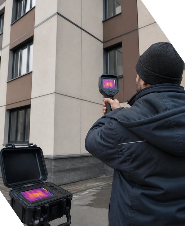 Тепловизионное обследование зданий и сооружений в Тынде